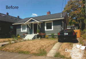 Montavilla Neighborhood in Portland Oregon before Landscape Design in a Day