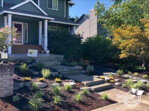 Vancouver low-maintenance landscape design entry