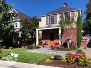 Landscape Design in a Day transforms a boring front yard into a welcoming entry with serious curb appeal for this Grant Park home in Portland Oregon. 