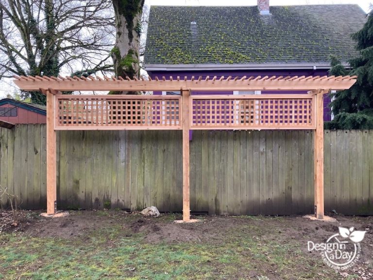 Portland Backyard Privacy Screening for a Family's Outdoor Room ...