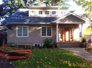 Before rain garden and berm - needing a landscape redesign in Portland