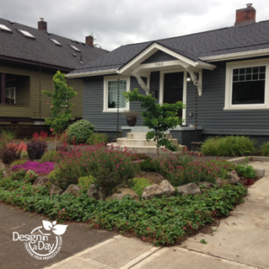 NE Portland Montavilla neighborhood after Landscape Design in a Day